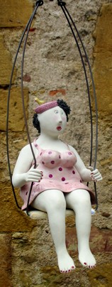 march&eacute; de potiers de Charlieu de juin 2015, francis dumeli&eacute;, p&eacute;niche d'argile et d'eau, fran&ccedil;oise chaussy