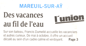 Francis Dumelie, Francis Dumeli&eacute;, maitre artisan, service &agrave; champagne, poterie, poterie du fil de l'eau, photo&eacute;maillage, bateau d'argile et d'eau 