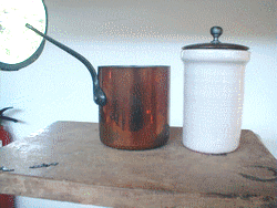 Francis Dumelie, maitre artisan, service � champagne, poterie, poterie du fil de l'eau, travaux sur commande